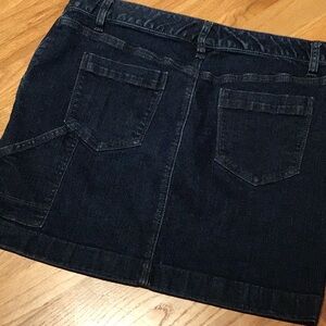 Ann Taylor Loft, denim jean skirt
